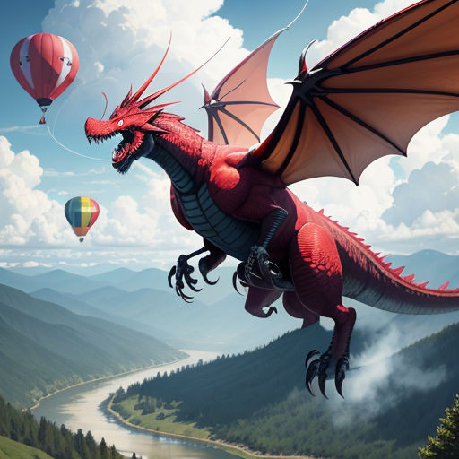 A Flying Dragon, Scared of Heights