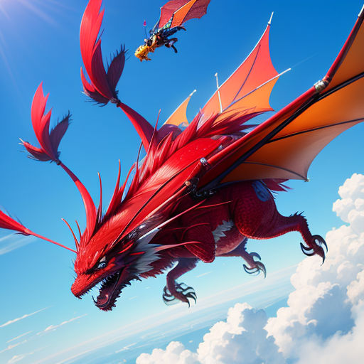 A Flying Dragon, Scared of Heights