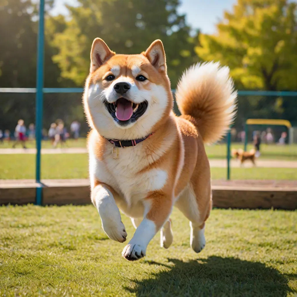Maizy Shiba Loves the Beach.