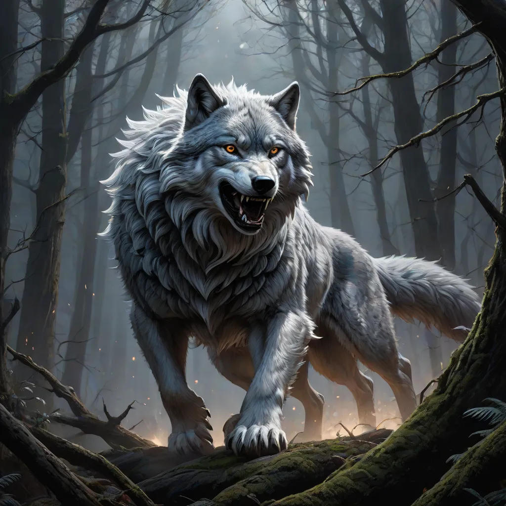 Eclipsed Battlefield: The Silver Fang's Struggle