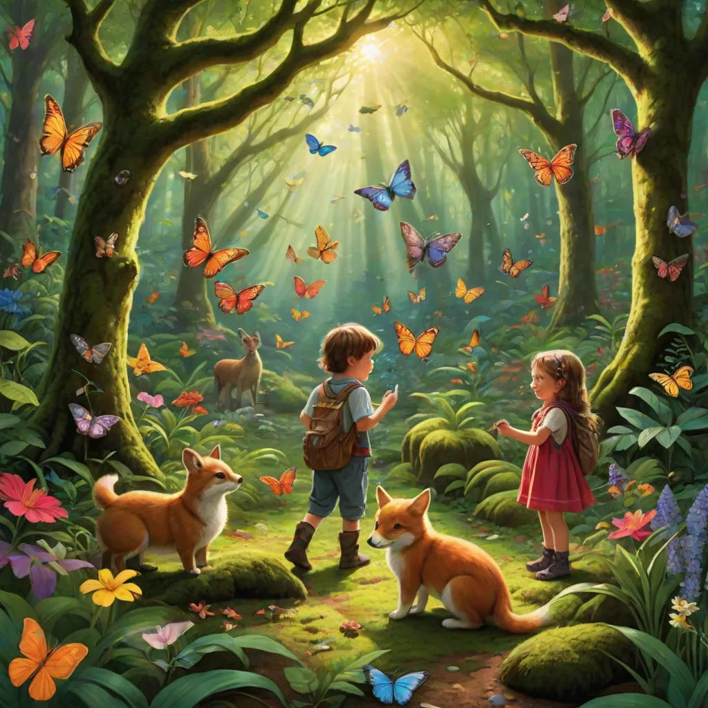 The Lost Children of the Enchanted Forest