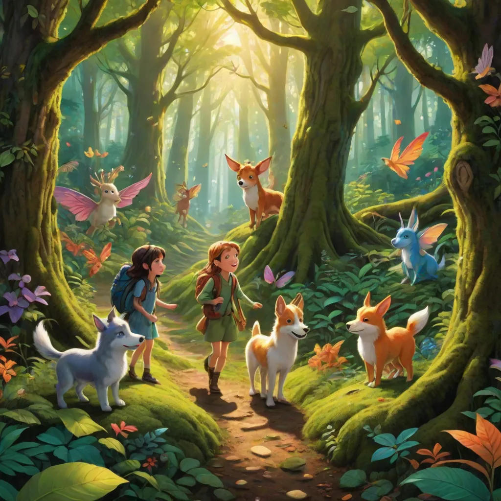 The Adventure of the Five Little Friends