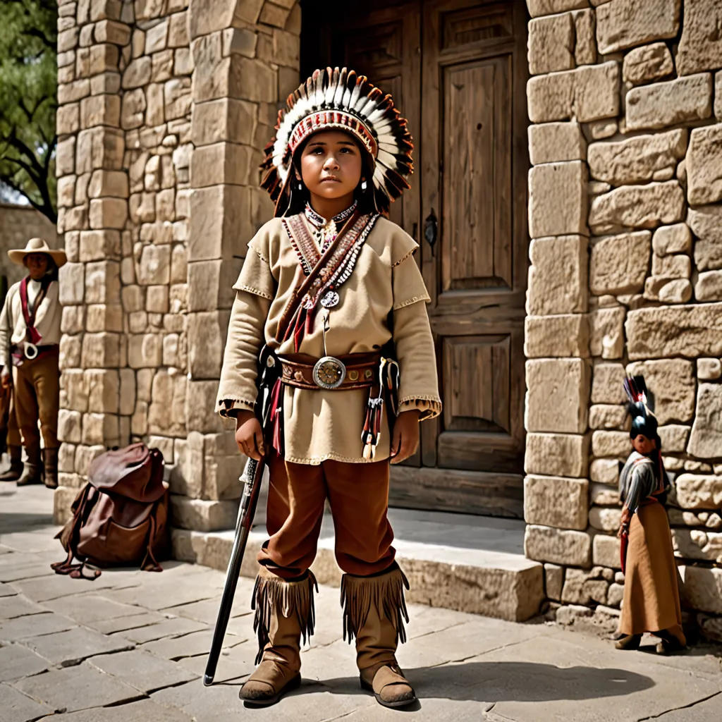 The Little Warrior of the Alamo