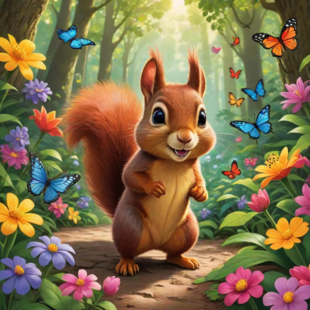 Benny the Brave Little Squirrel
