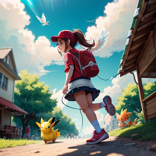 pokémon trainer red fanart !! : r/Pokemonart