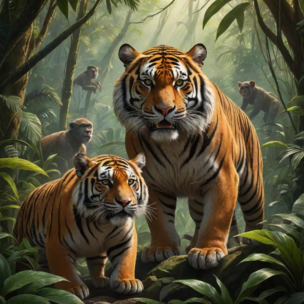 The Tiger and the Monkey