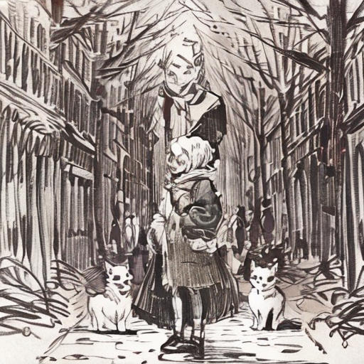 The Sleepy Witch's Friendship Journey