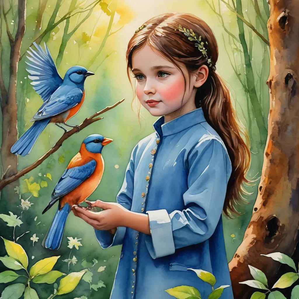Lily and the Melodious Bird