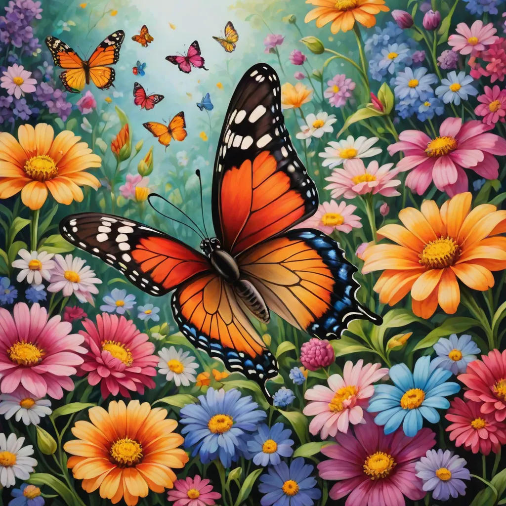 The Butterfly's Busy Adventure