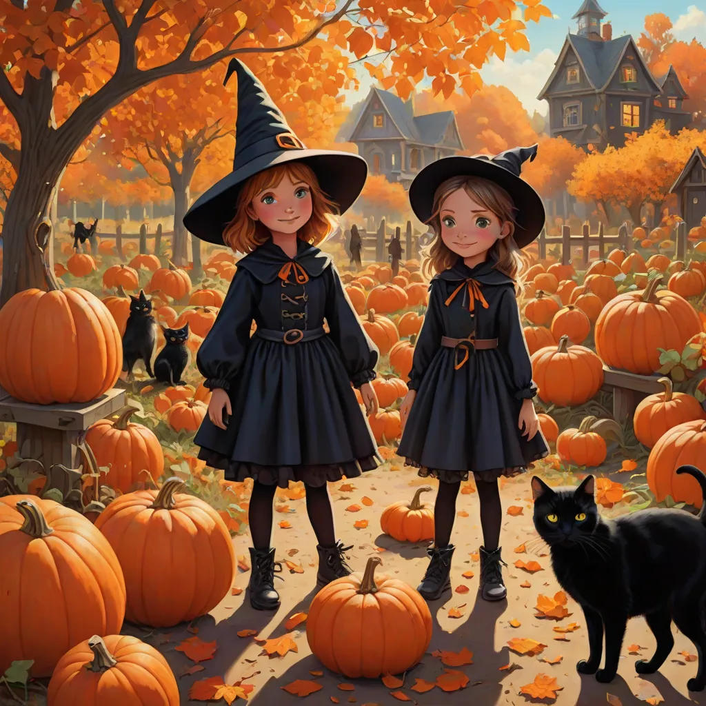 The Pumpkin Patch Adventure: A Halloween Tale