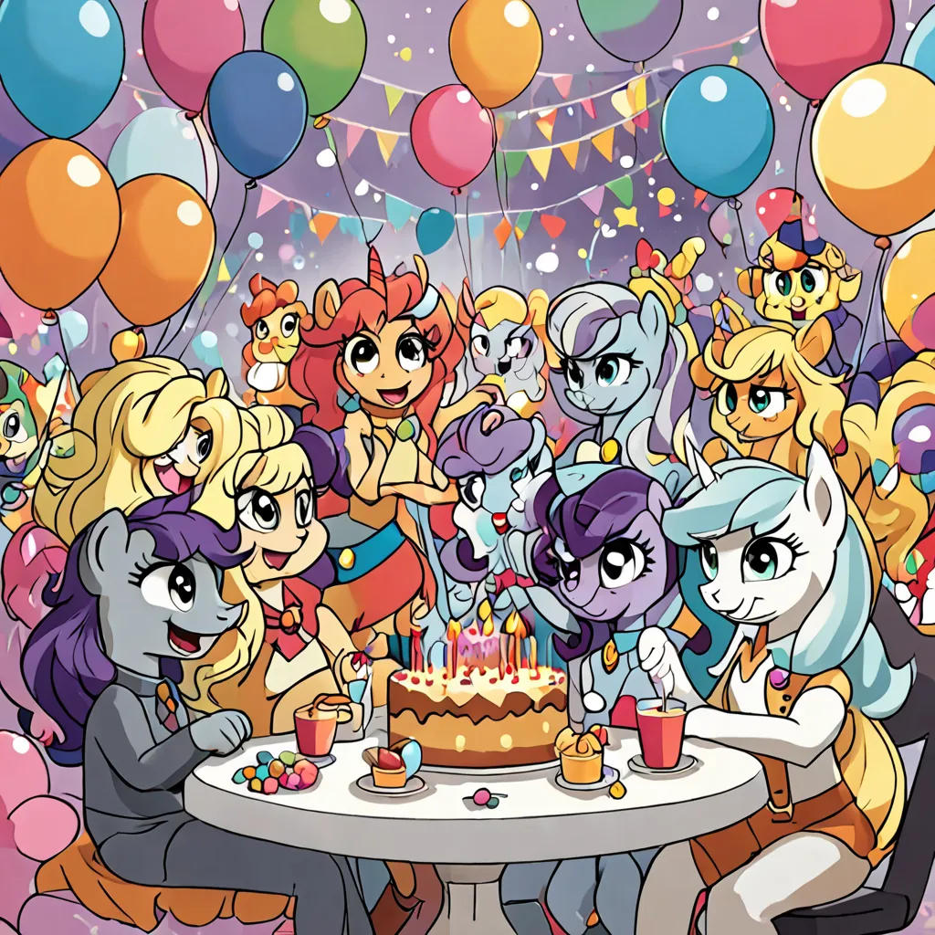 The Mane 6's Super Silly Party Adventure