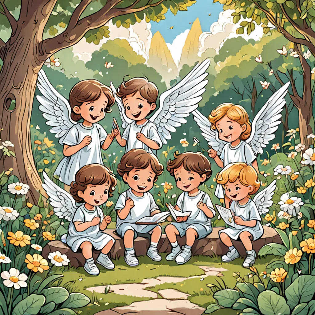 Angel Numbers Coloring Book Adventure