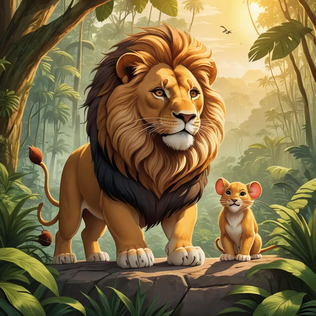 The Lion and the Mouse