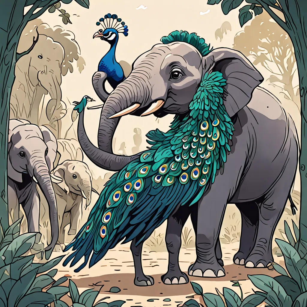The Prideful Peacock's Lesson