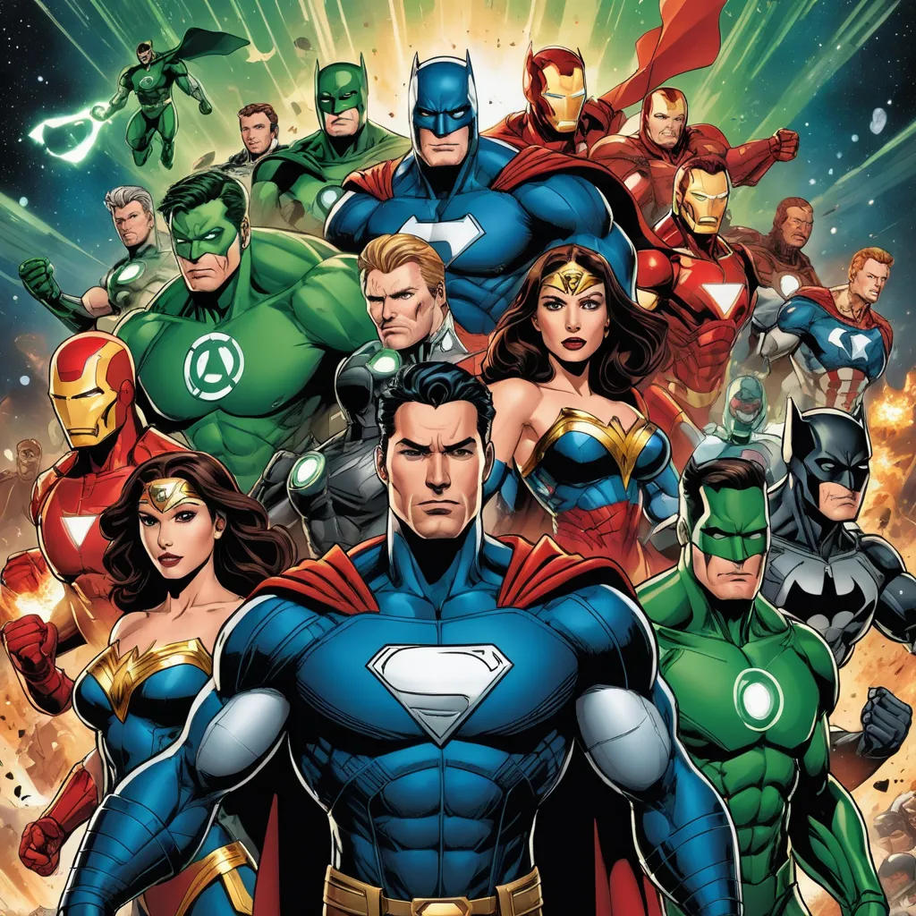 Clash of Heroes: Avengers vs Justice League