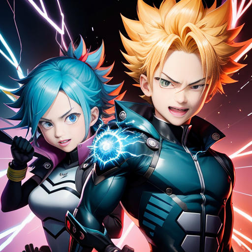 The Kaminari Siblings' Thunderous Showdown