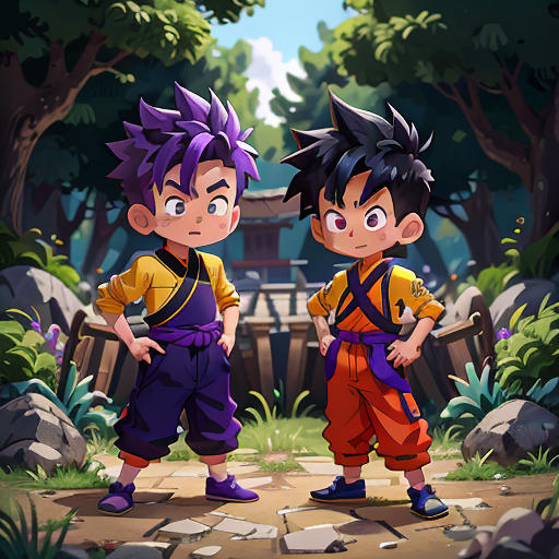 Trunks and Goten's Mysterious Adventure