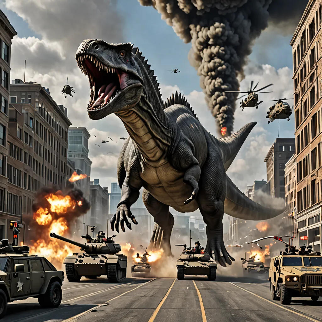 The Rampaging Gresslyosaurus