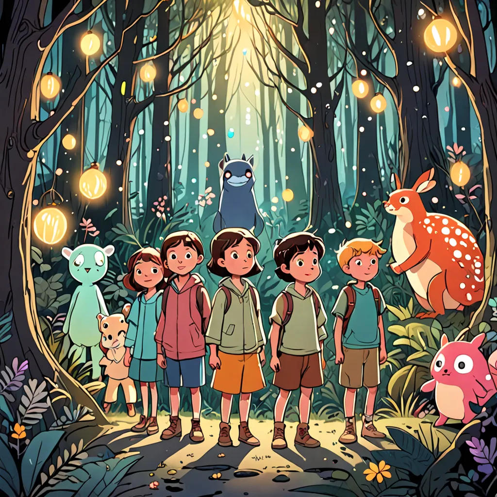 Os Aventureiros da Floresta Encantada