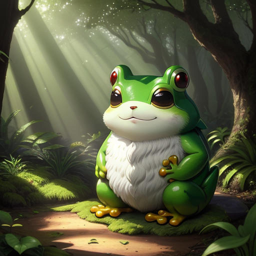 The Enchanted Friendship of the Bear and the Frog