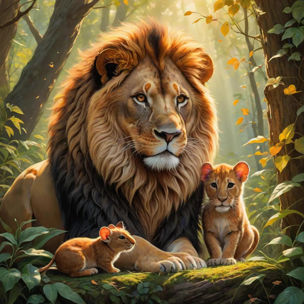 The Lion and the Mouse