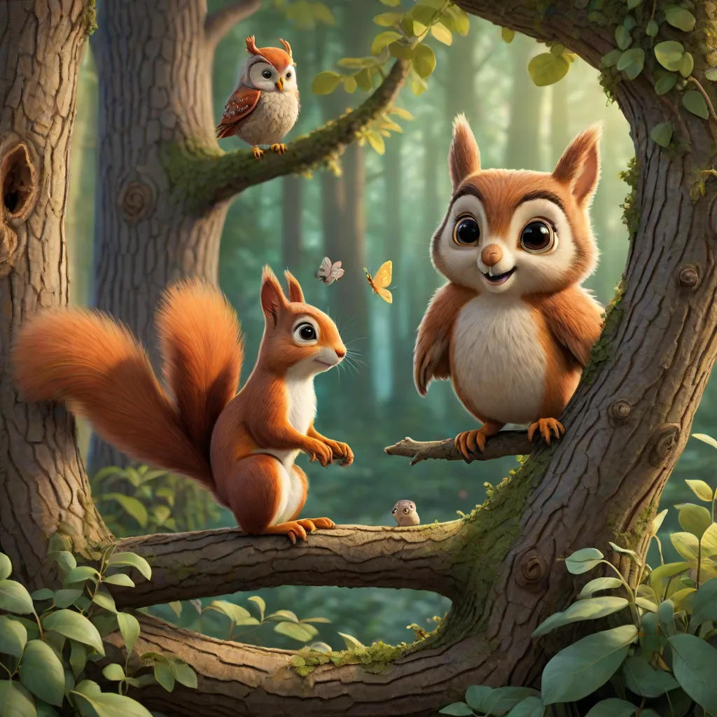 Nutmeg and the Whispering Woods