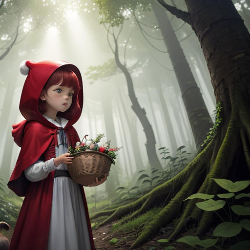 Red Riding Hood's Mushroom Adventure