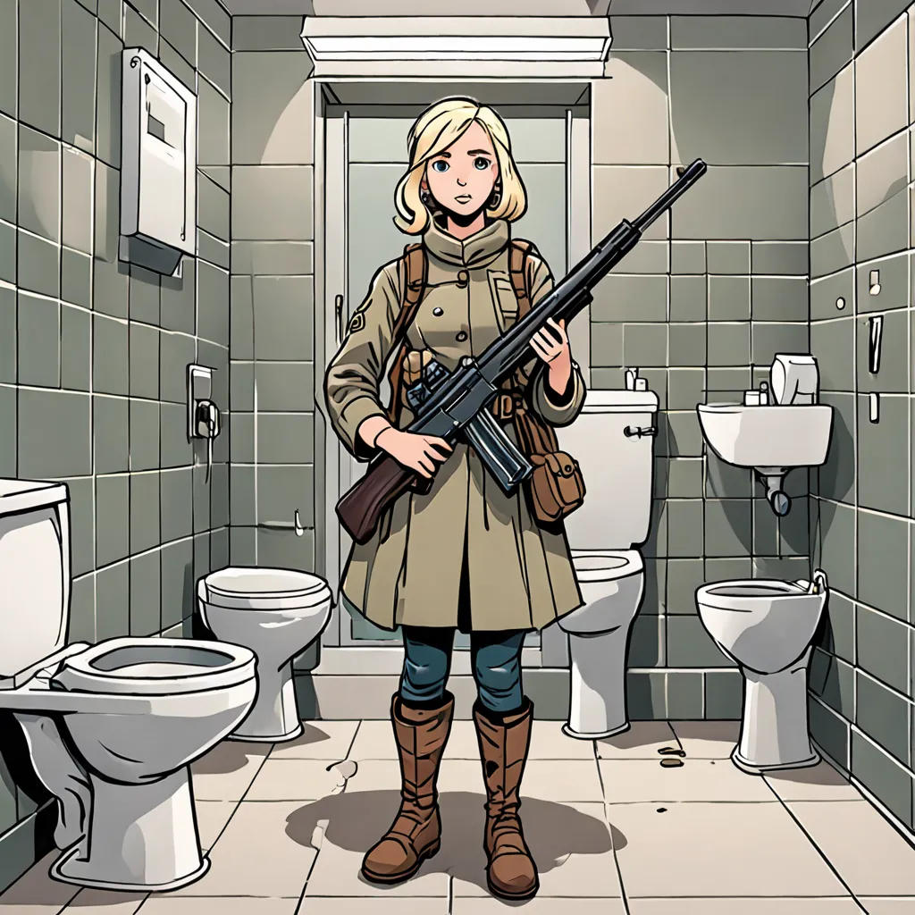 Caroline and the Skibidi Toilet Army