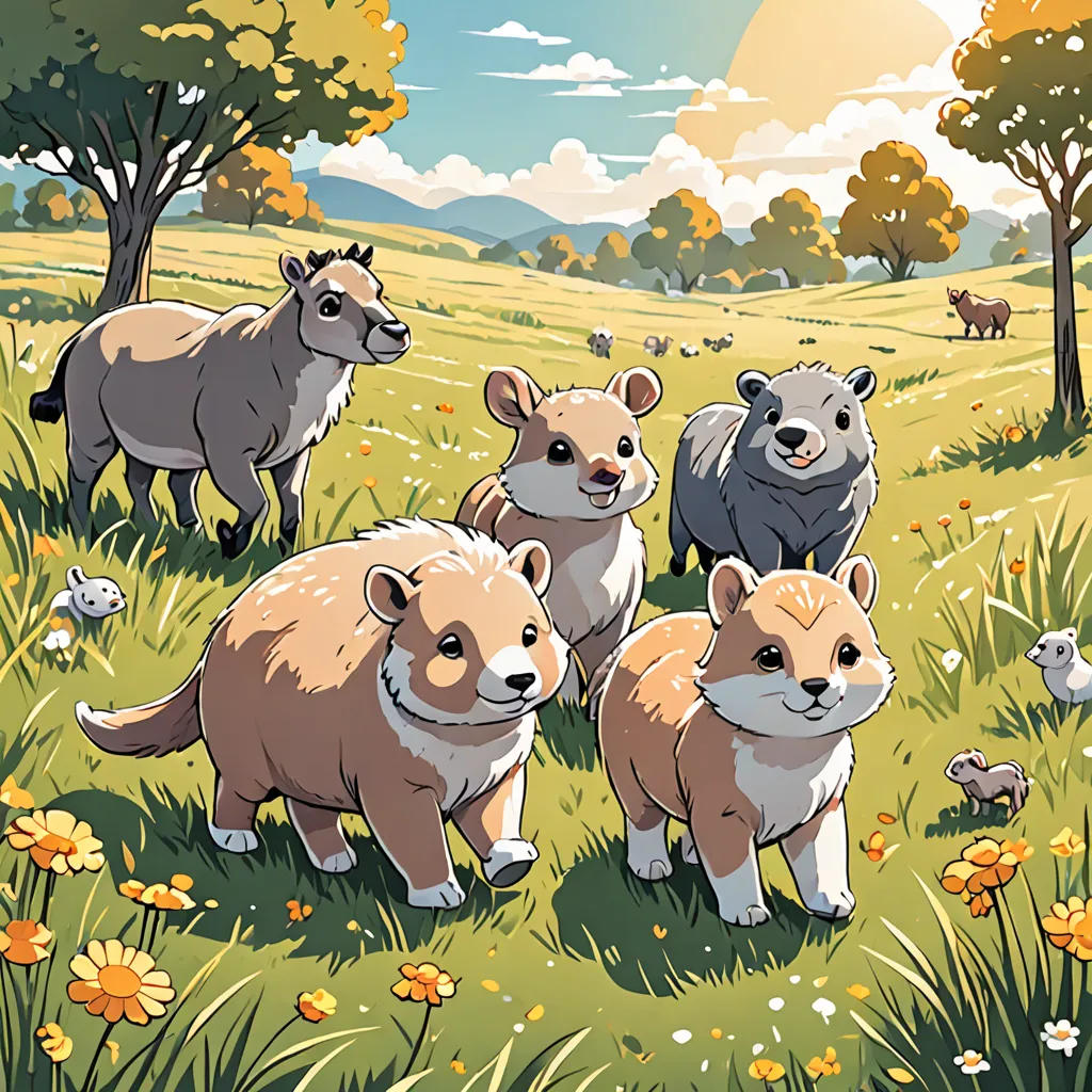 The Summer Adventures of Little Paws
