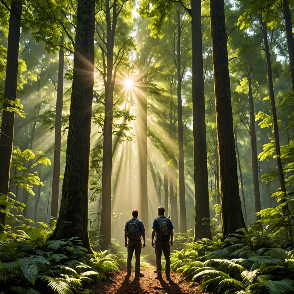 La conexión del hombre con la naturaleza