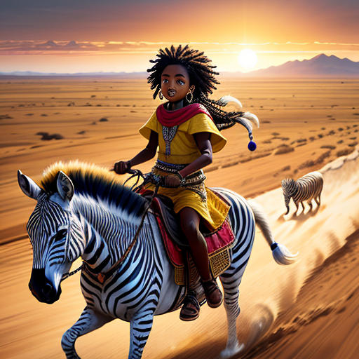 Ride of the Zebra Princess