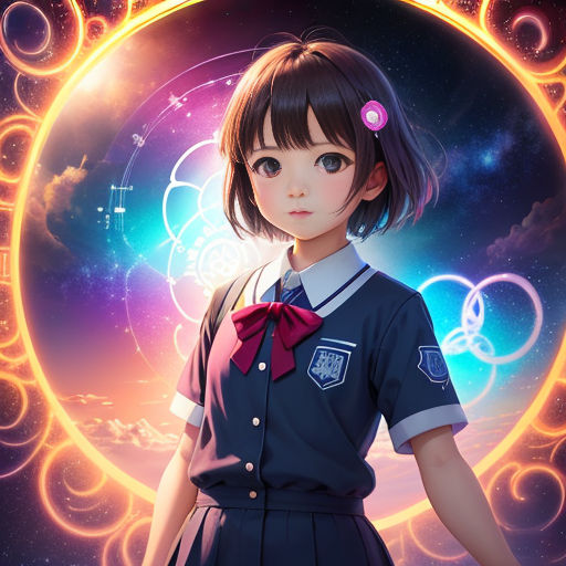 Premium AI Image | Mesmerizing realm where a taxi driver anime girl  transports lost souls to their final destination manga style illustration  generative ai