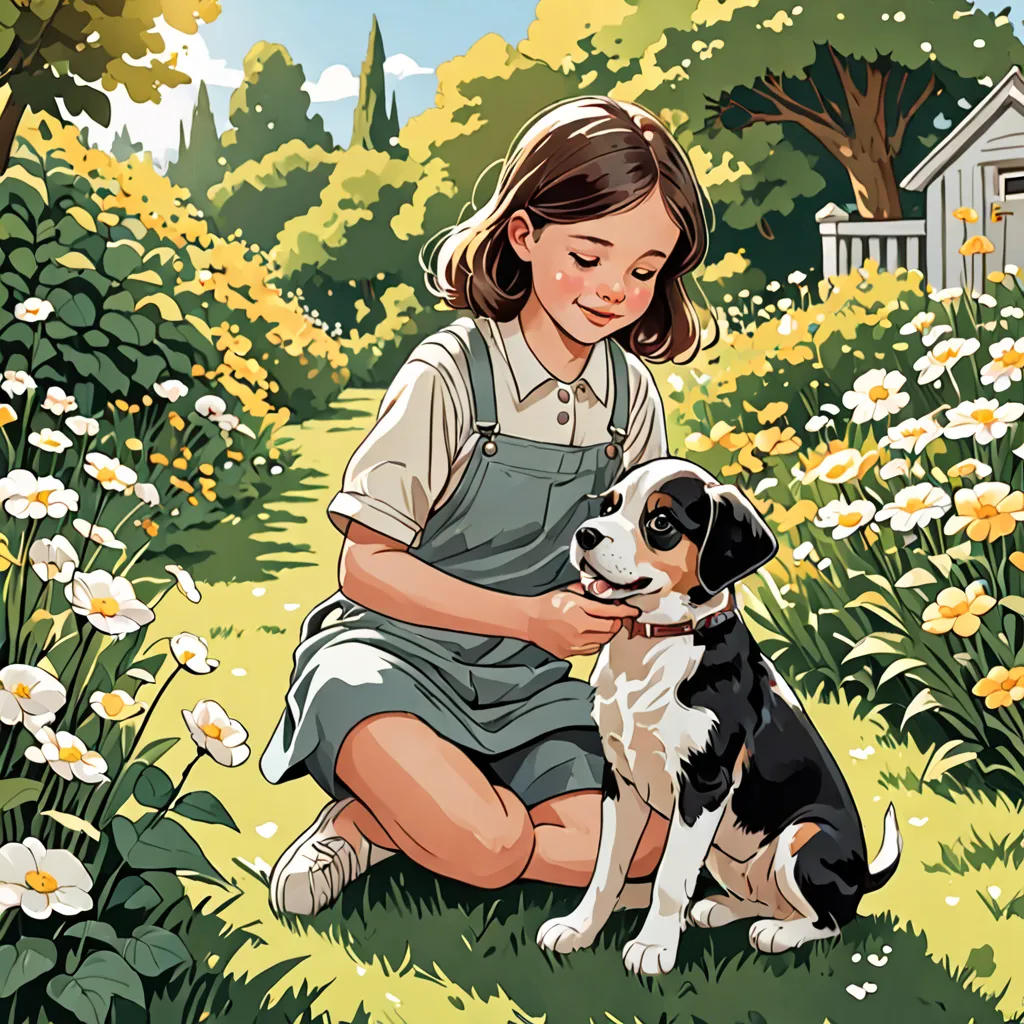 A Day with My Puppy