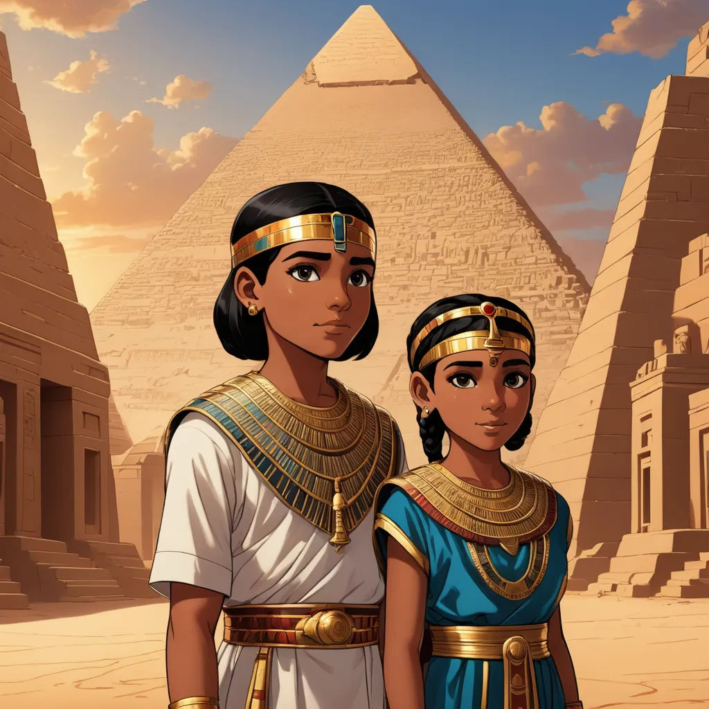 مغامرة الأطفال في مصر القديمة cover image