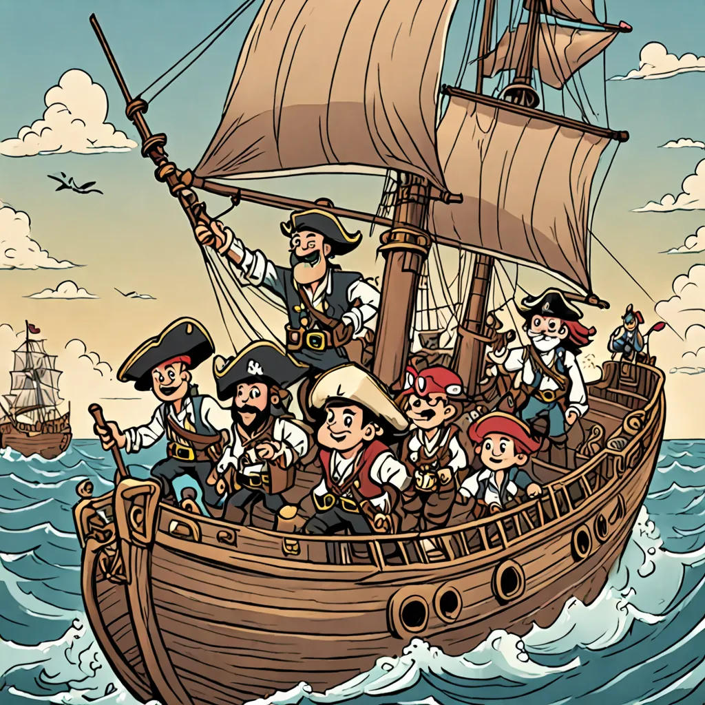 The Pirate Ship: Captain Jake's Treasure Hunt