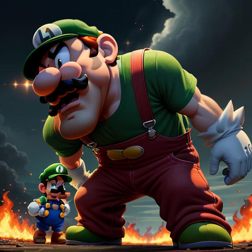 Mario's Giant Love
