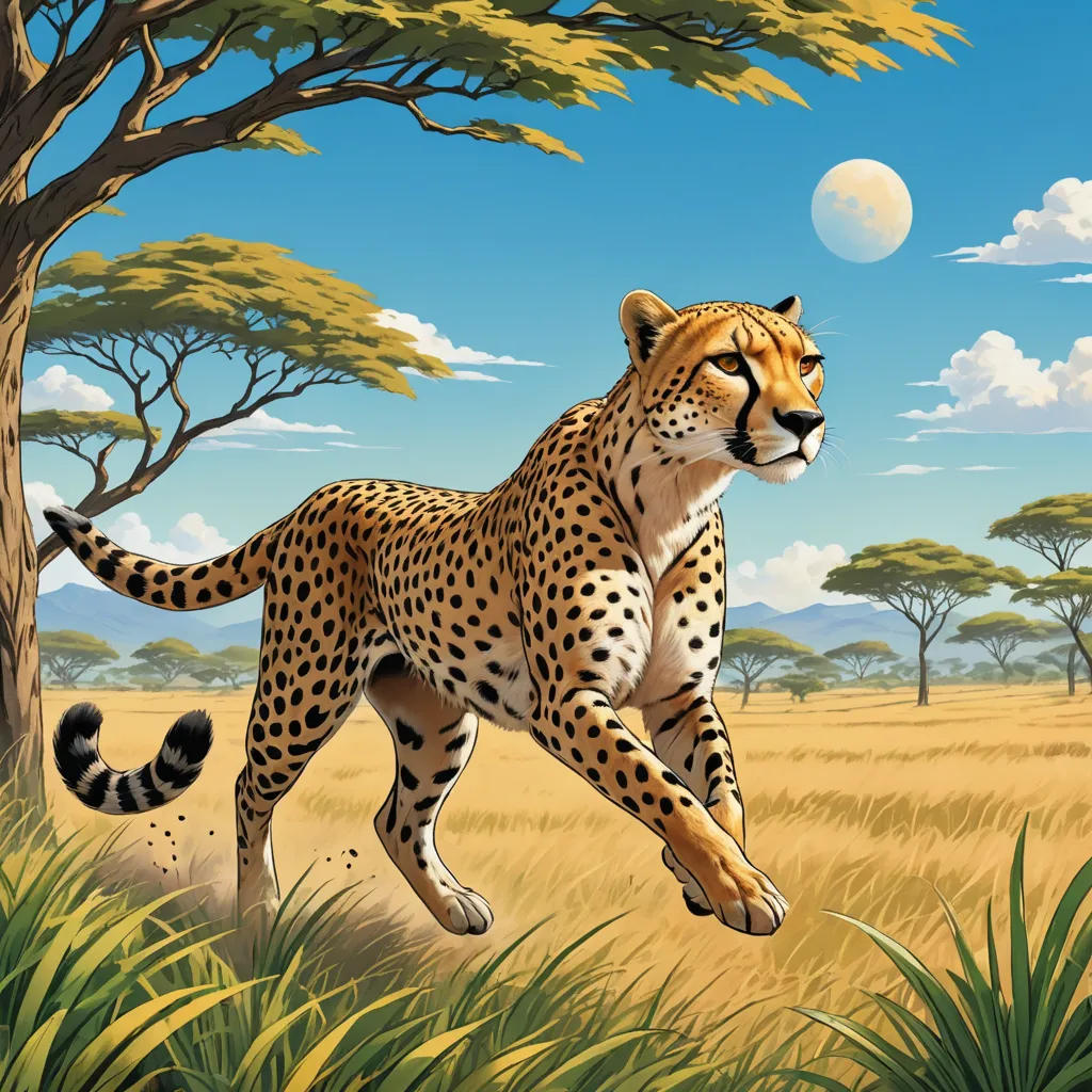 Champion Cheetah's Wellness Adventure