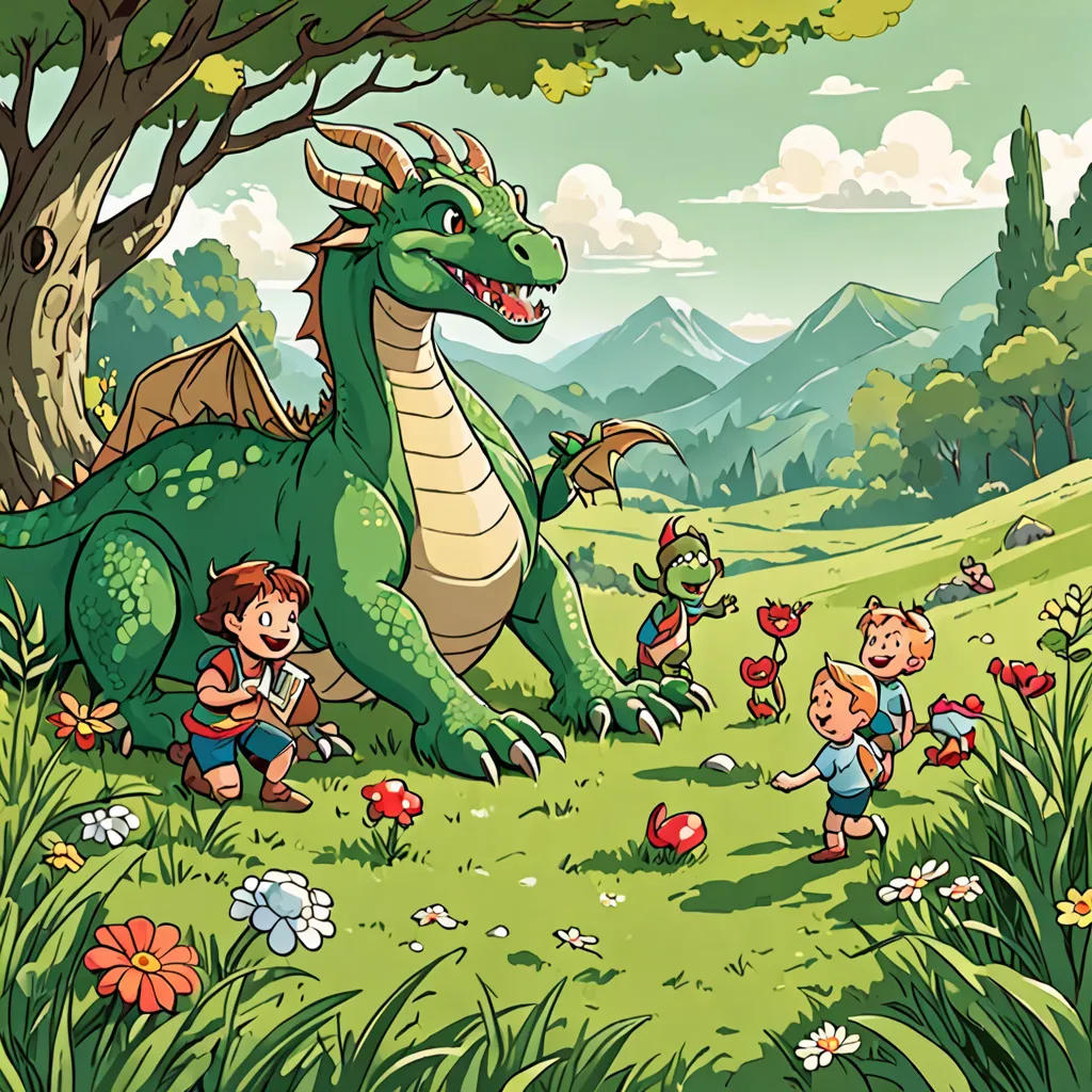 The Kindhearted Dragon