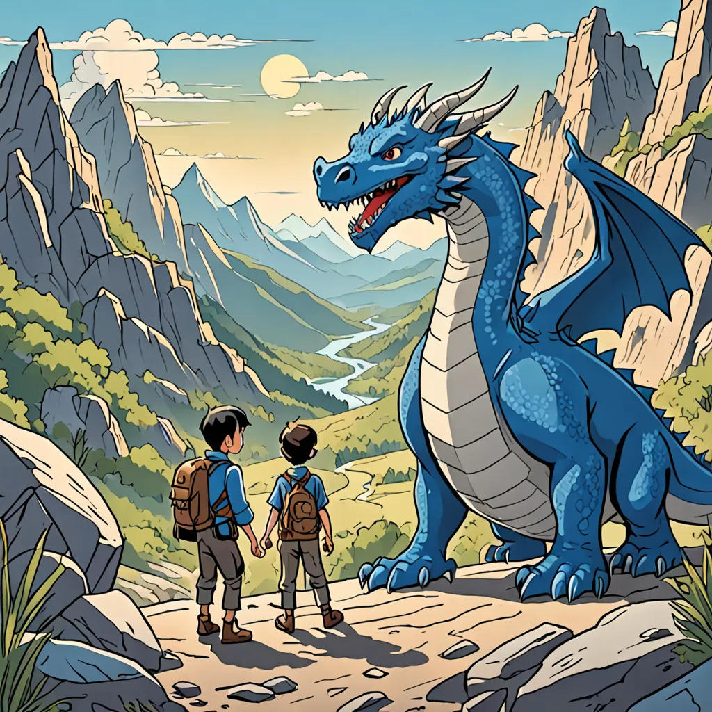 The Blue Dragon's Quest