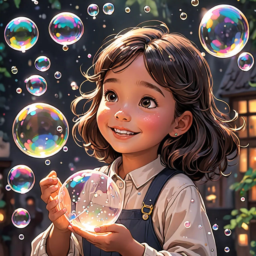 Lila and the Magic Bubbles | Story.com, image size:1024x1024