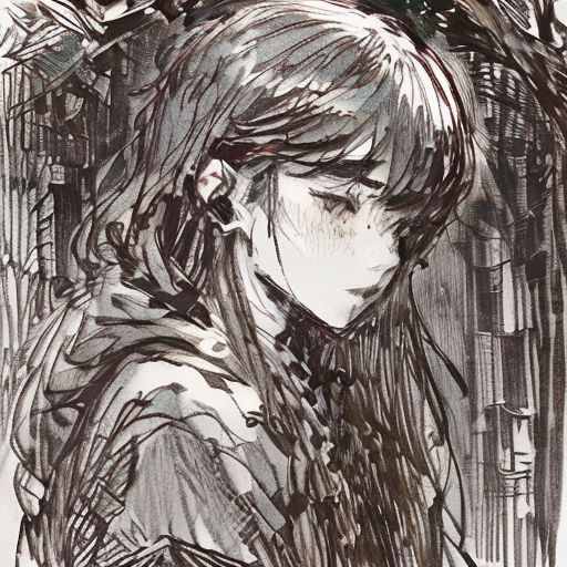 a drawing of a woman with a black and white background and a black and white background with a black and white drawing of a woman
