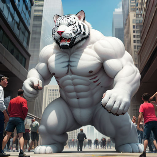 Reagan the Tiger's Big Day