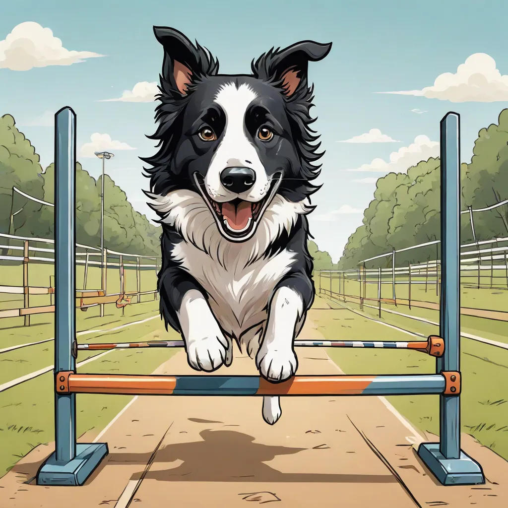 The Agile Adventures of Benny the Border Collie