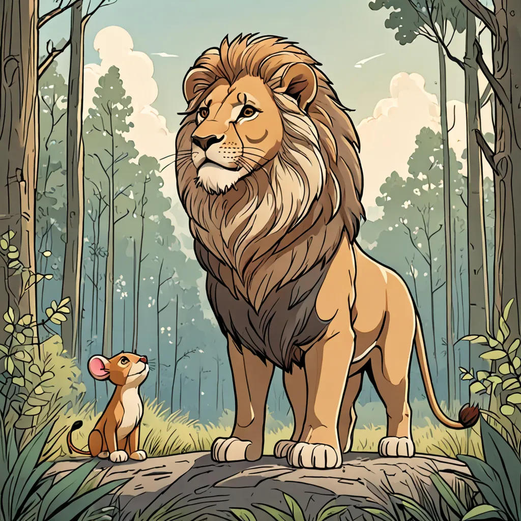 The Lion and the Mouse