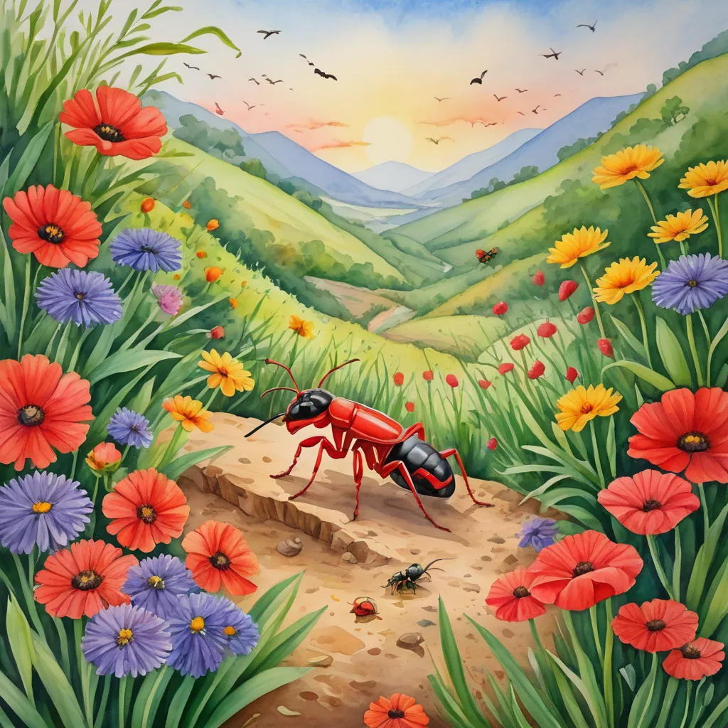 The Wise Ant and the Lazy Grasshopper