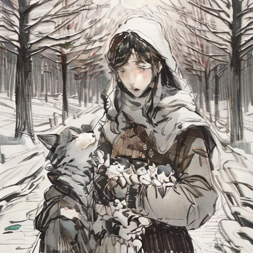Ana and the Six Little Wolves