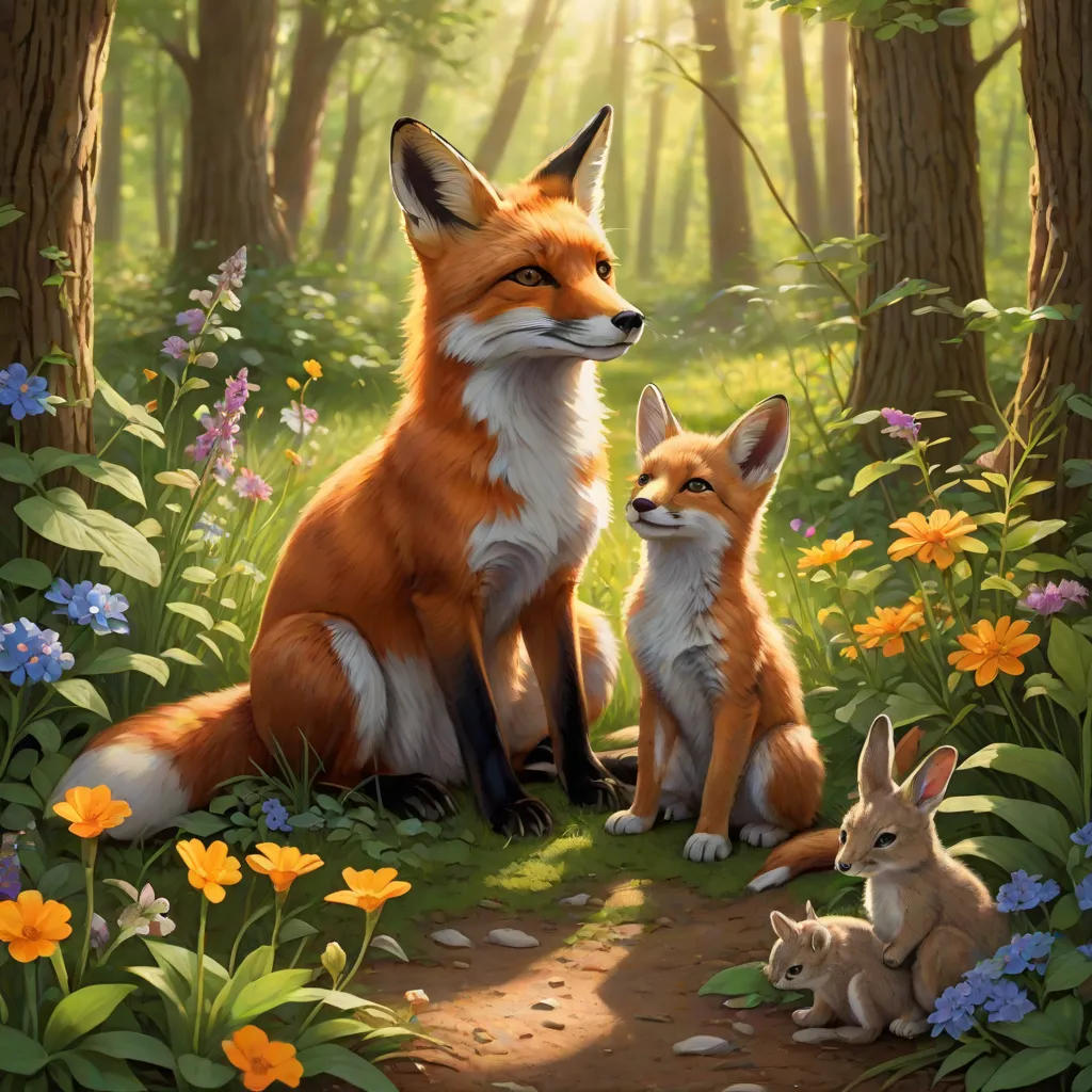 The Adventures of Fox Momma and Her Little Ones