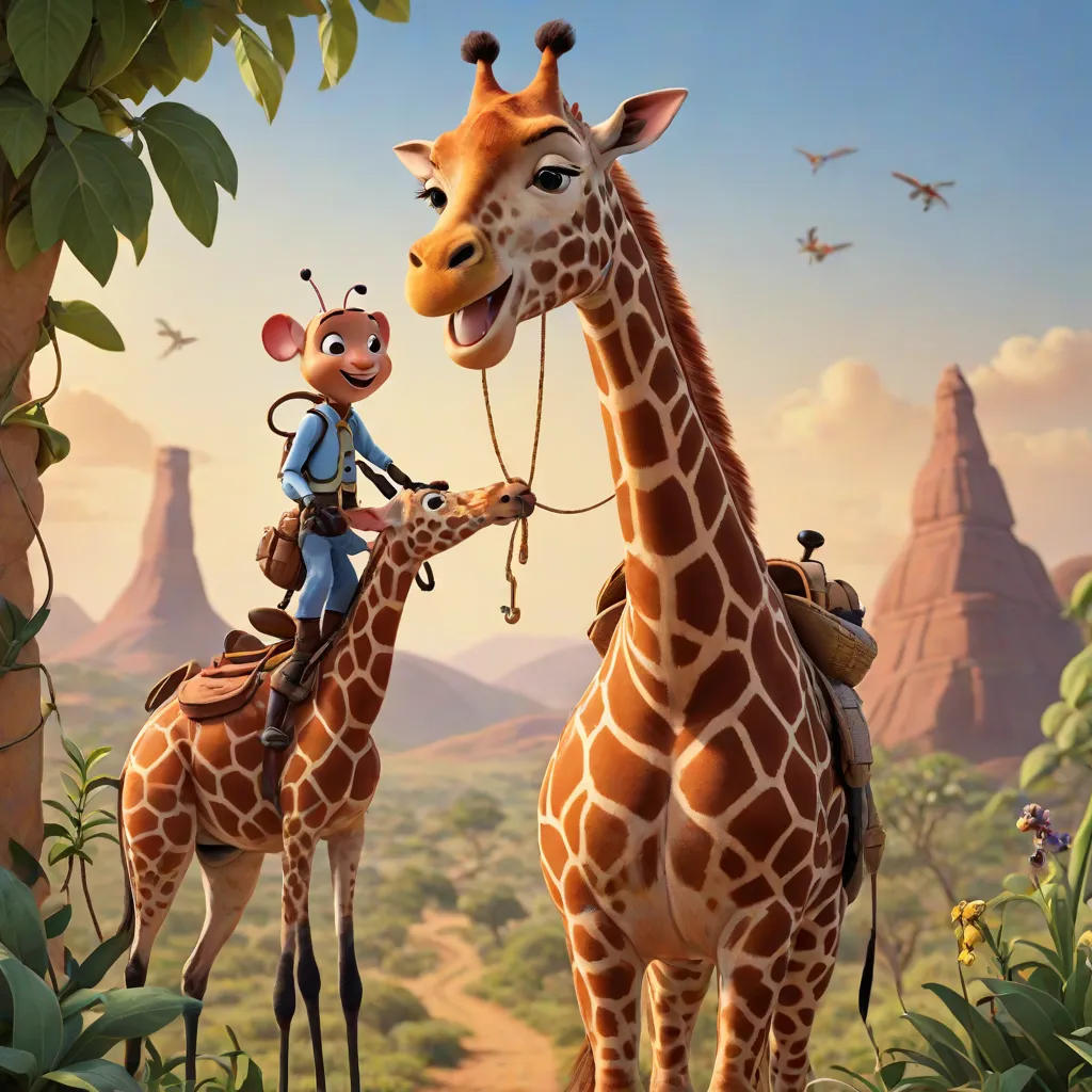 The Ant and the Giraffe's Great Adventure