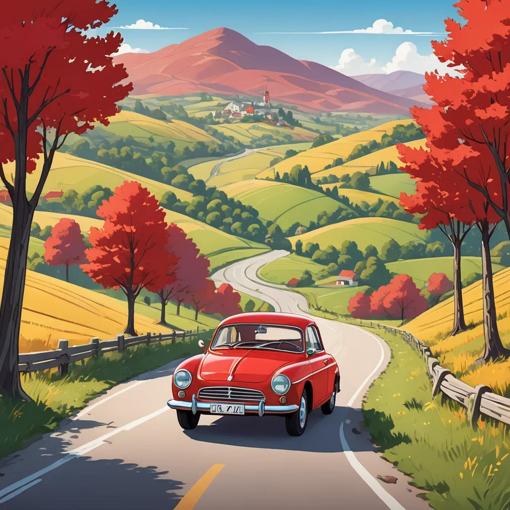 A aventura do carro pequeno
