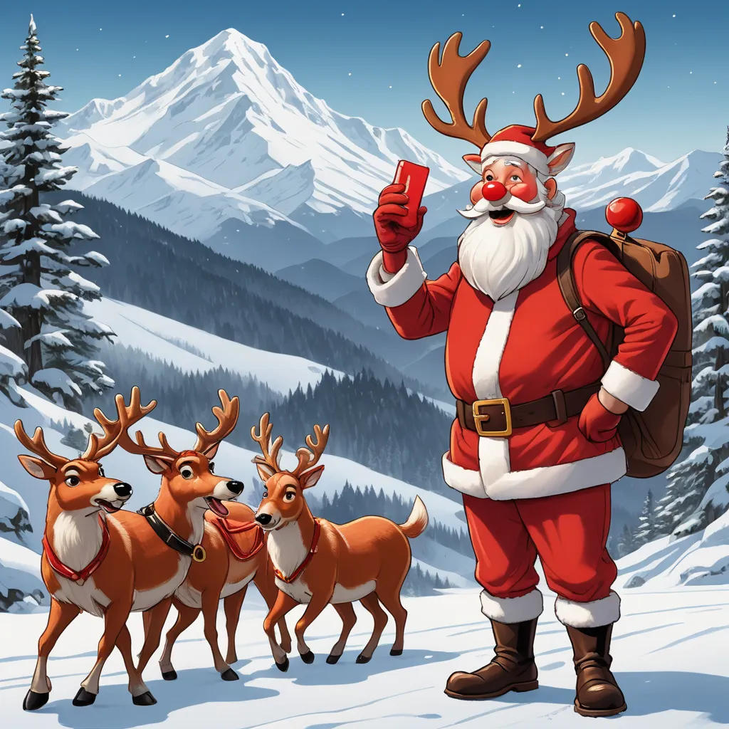 The Spicy Hotdog Loving Reindeer